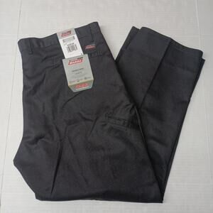 Dickies Loose Fit Double Knee Work Pants Men's 42x30 Black Straight Leg